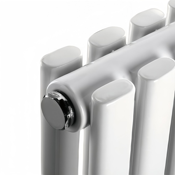 Steel double-row radiator