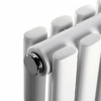 Steel double-row radiator