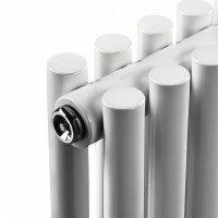 Steel double-row radiator