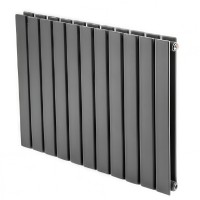 Steel double-row radiator