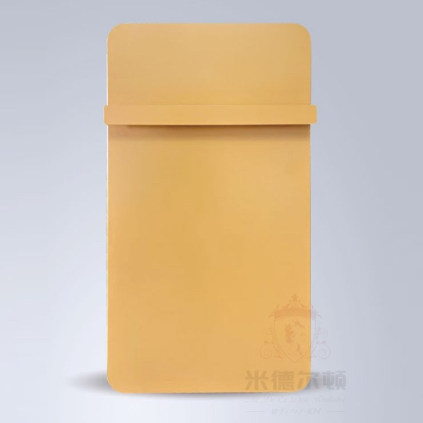 Copper-aluminum flat plate bathroom radiator