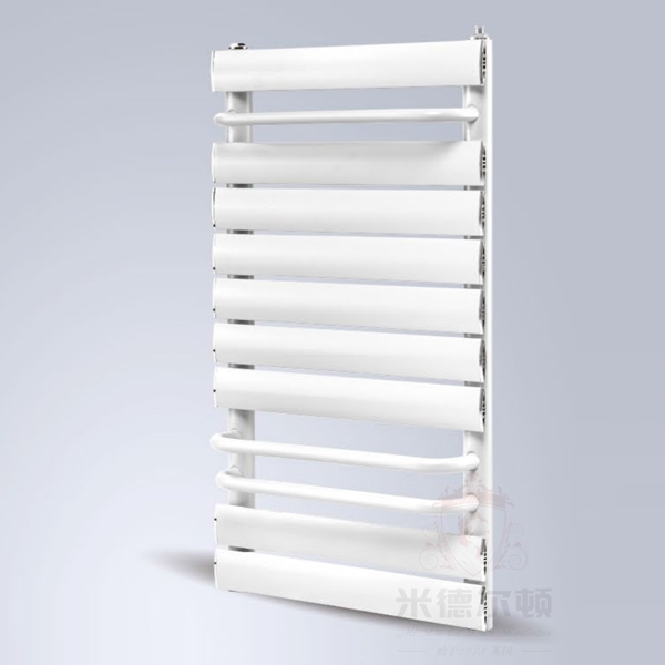 Copper-aluminum composite flat back basket radiator