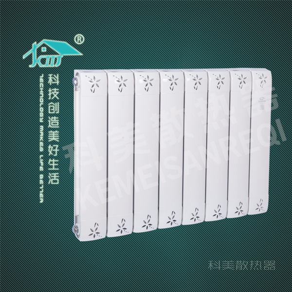 銅鋁95X80后翅散熱器