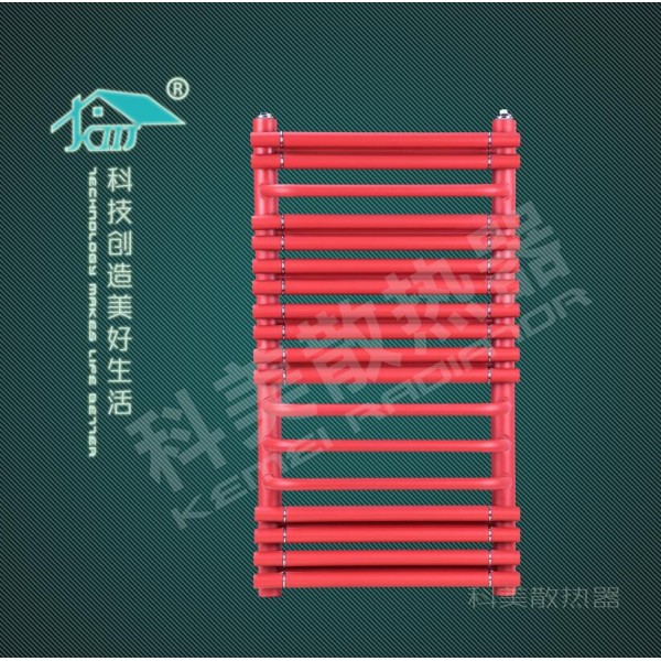 科美铜铝小圆管背篓暖气片家用水暖卫生间专用