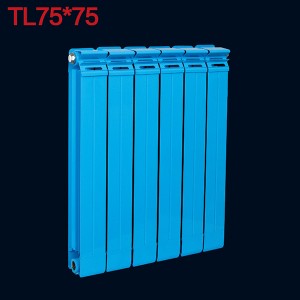 铜铝复合75X75散热器