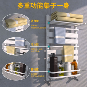欧比亚小背篓家用壁挂式毛巾置物架铜铝旗舰款高800X宽400