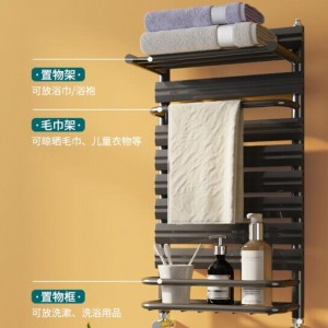 欧比亚小背篓家用水暖铜铝复合卫生间集中自采暖供暖卫浴厨房厕所洗手间壁挂式置物架扁管A