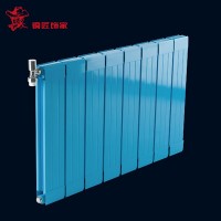 铜铝复合132X60散热器厂家