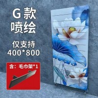 艺术造型暖气片_铜铝复合暖气壁挂式_卫浴定制_铜铝80高背篓