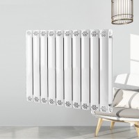 铜铝复合80X80散热器家用壁挂