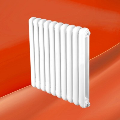 钢制50X25圆双柱散热器