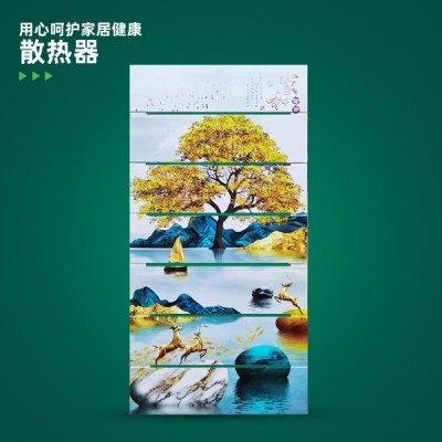 铜铝复合彩绘背篓