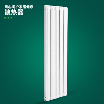 铜铝复合80双剑散热器