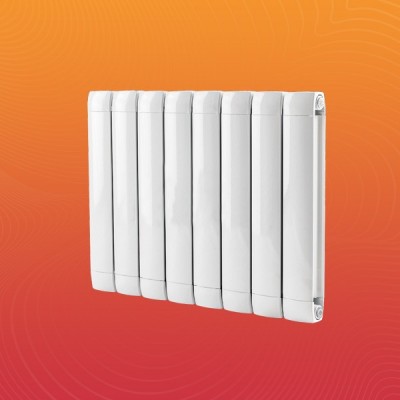 铜铝复合100X80散热器