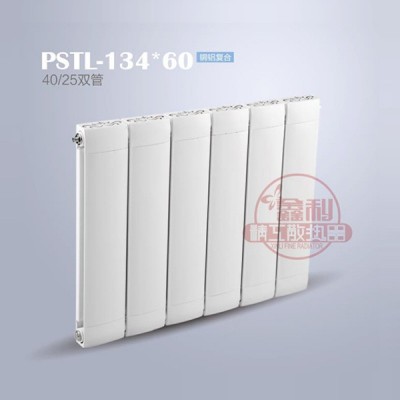 铜铝复合134X60散热器