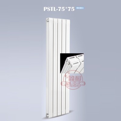 铜铝复合75X75散热器