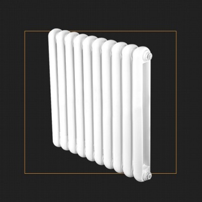 钢制50X25圆双柱散热器