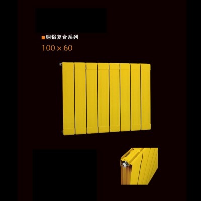 铜铝复合100X60散热器