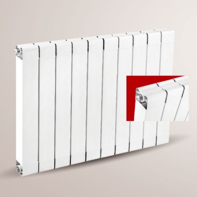 铜铝复合85X80散热器