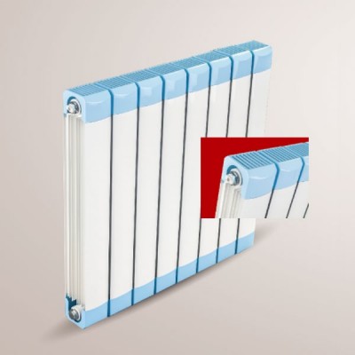 铜铝复合80X95散热器