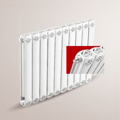 铜铝复合80X80散热器