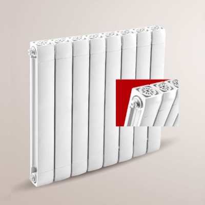 铜铝复合75X75YC散热器