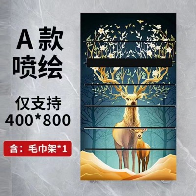 艺术造型暖气片_铜铝复合暖气壁挂式_卫浴定制_铜铝80高背篓